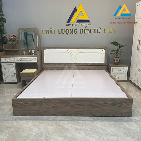 Giường ngủ combo phòng ngủ CPN-04