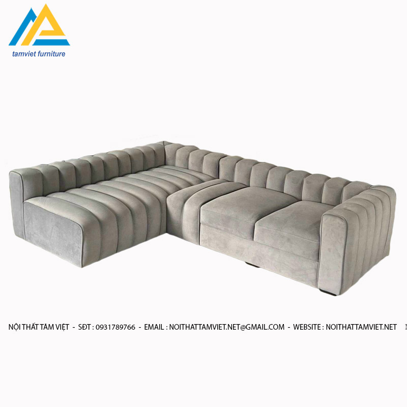 Ghế sofa nỉ cao cấp góc L SN-10