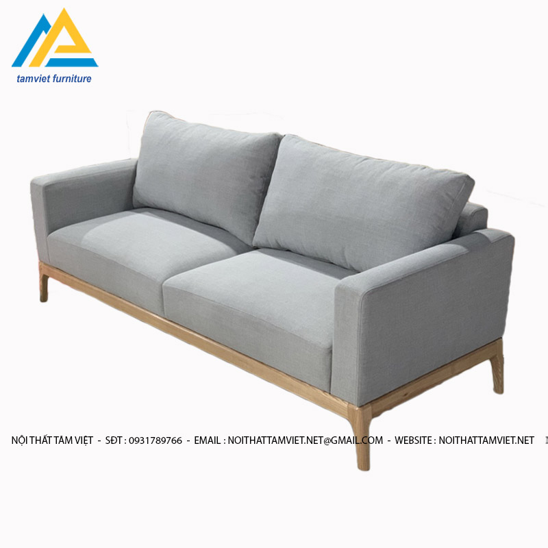 Sofa nỉ hiện đại văng nhỏ SN-05